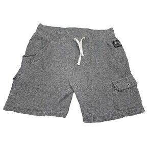 Broken Threads pull on Cotton shorts heather grey small womans